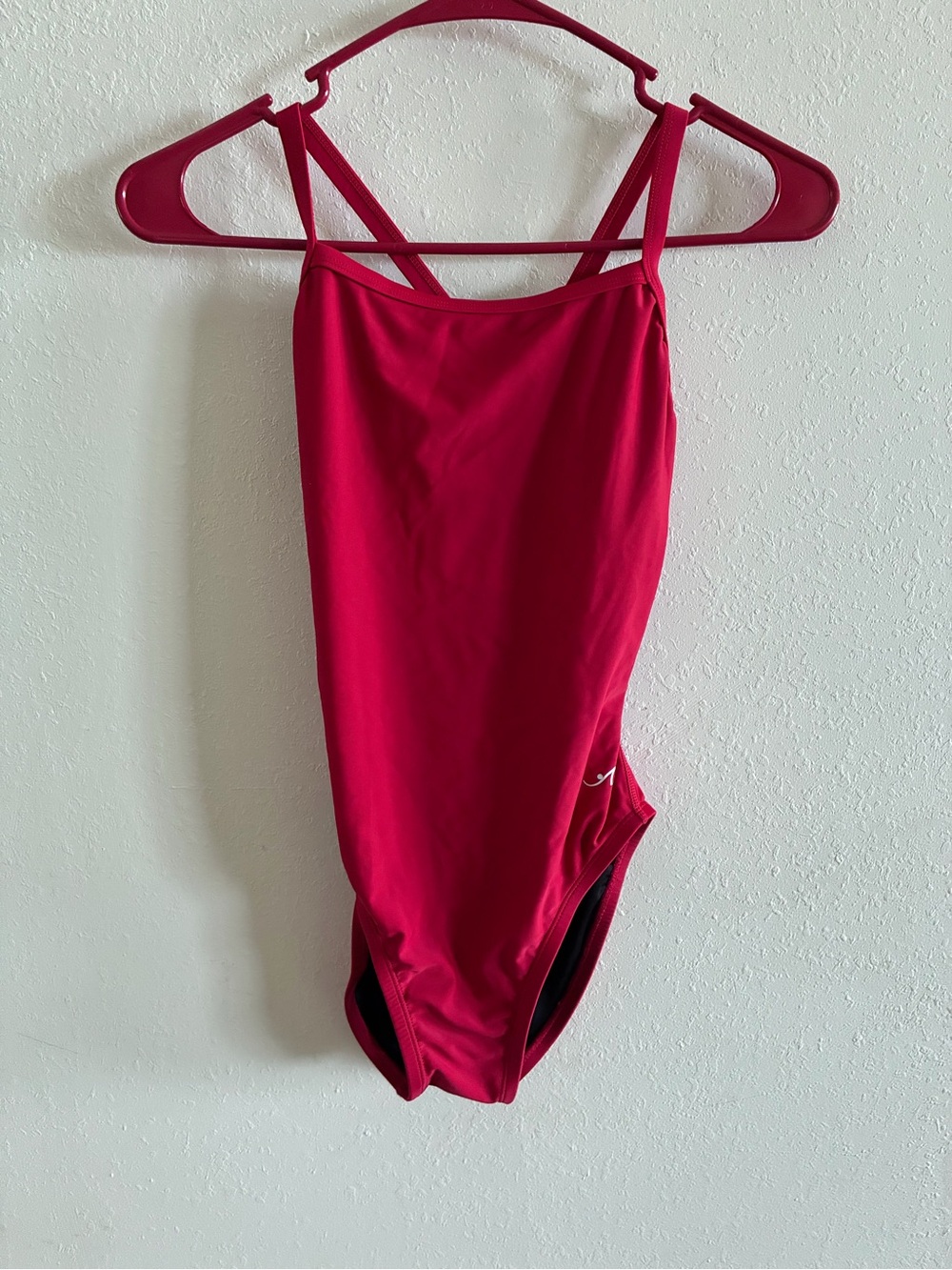 Women's One-Piece Swimsuit in Deep Pink